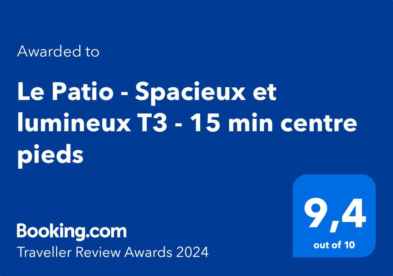 Le Patio - Spacieux T3 Avec Climatisation Et Jardin Privatif Bergerac Exterior foto