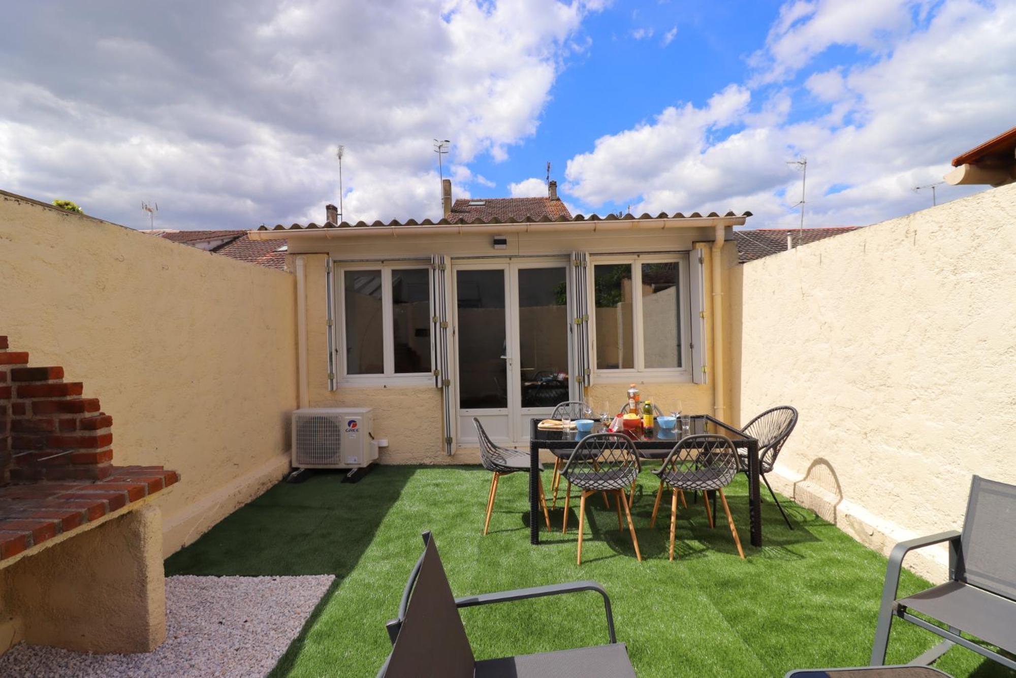 Le Patio - Spacieux T3 Avec Climatisation Et Jardin Privatif Bergerac Habitación foto